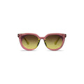 Rose pink oversized square sunglasses with gradient lenses
